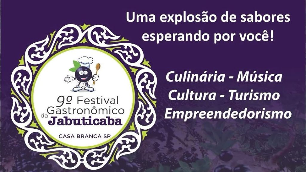 9º FESTIVAL GASTRONÔMICO DA JABUTICABA 2025